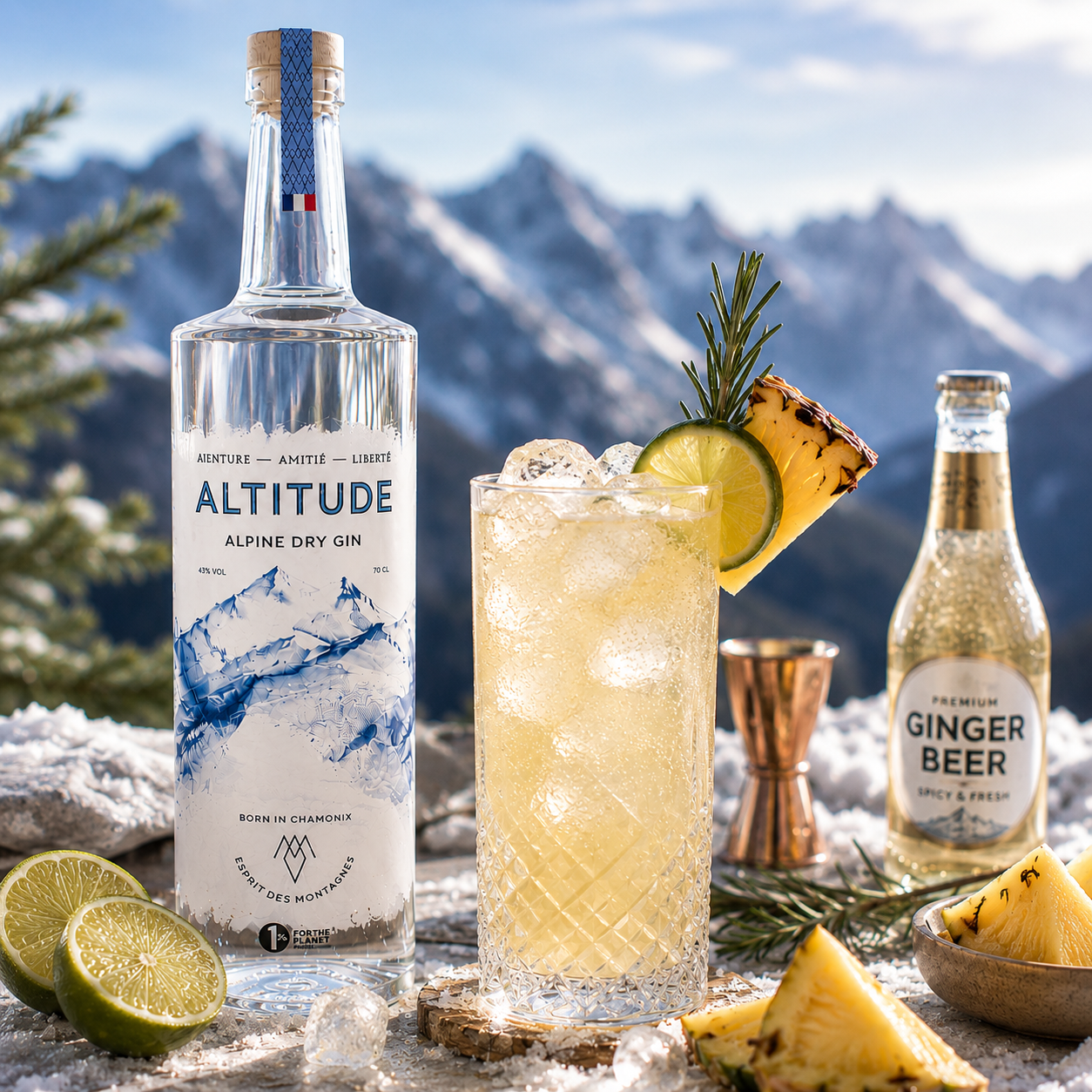 Pineapple Alpine Mule