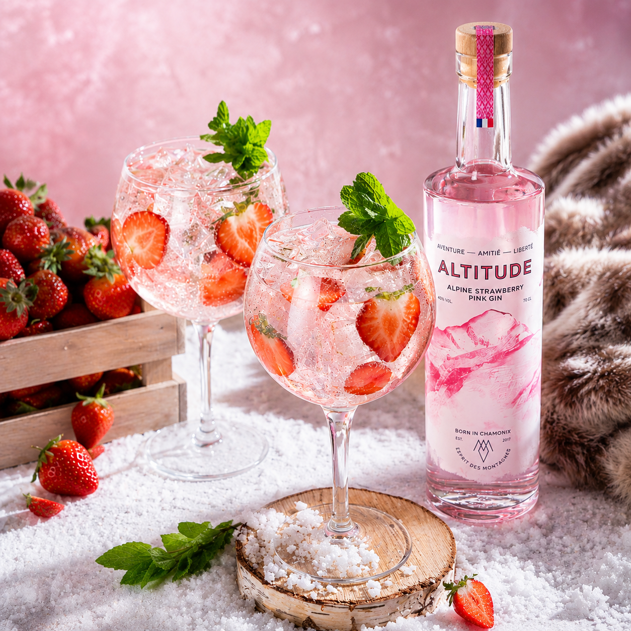 Alpine Strawberry Pink G&T