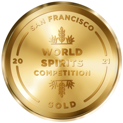 GOLD win at the San Francisco World Spirits Competition 2021